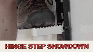 Who Survived? Jeep Door Hinge Steps battle it out.
