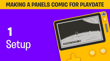 Making a Panels Comic for Playdate #1: Setup