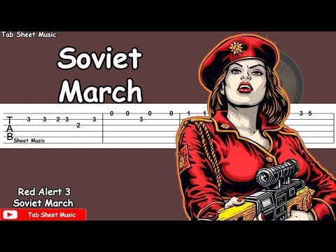 Red Alert 3 - Soviet March Guitar Tutorial