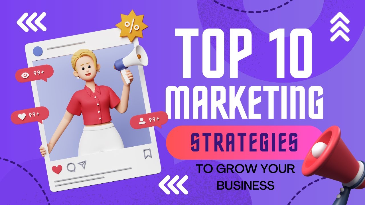 Top 10 Marketing Strategies to Skyrocket your Business in 2024 - YouTube