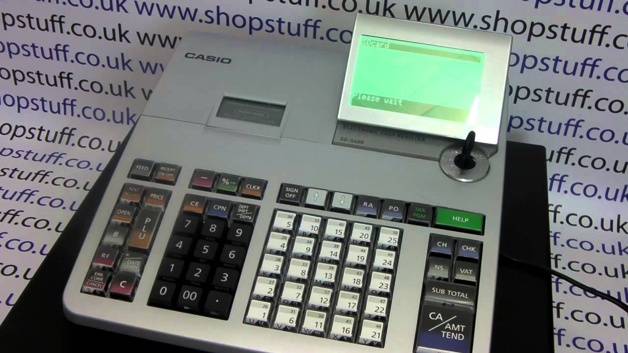 Casio SES400/SES800/SES900/SES3000 How To Format The SD Card - YouTube