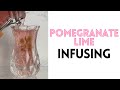 POMEGRANATE LIME Infusion #shorts