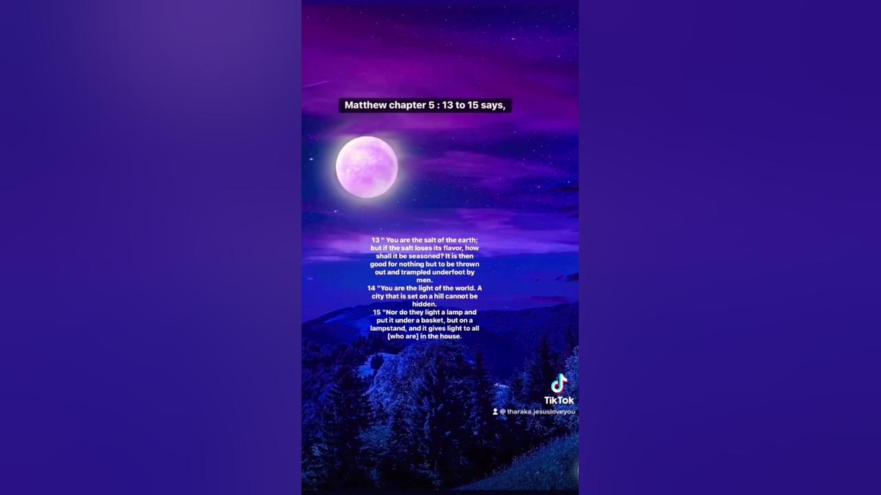 Matthew Chapter 5 13 To 15WORD OF GOD ON 01 05 2023 THE PEACE OF THE matthew-chapter-5-13-to-15word-of-god-on-01-05-2023-the-peace-of-the