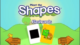 Meet the Shapes Flashcards (ALL 8 SHAPES)