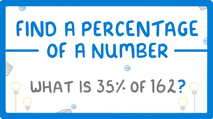 GCSE Maths - How to Find a Percentage of a Number (2026/27 exams)