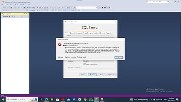 SQL Server Connection Issues