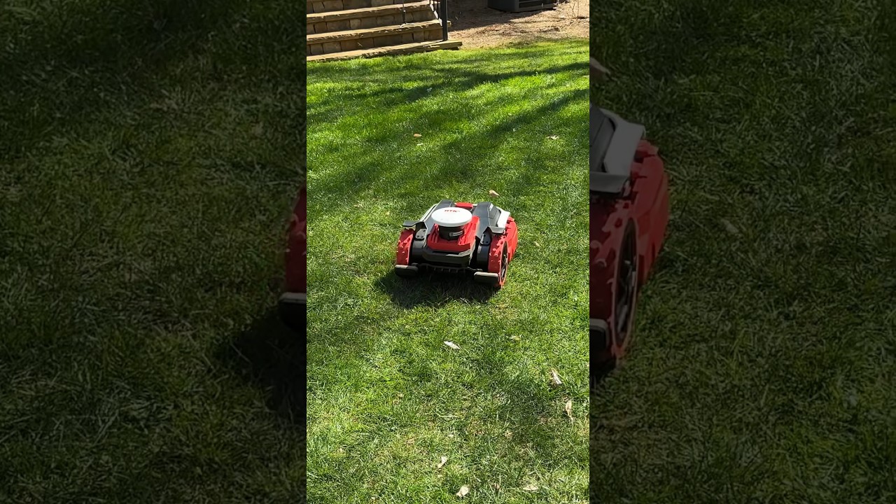 Будущее ухода за газоном — роботизированная газонокосилка Kress RTK 🤯