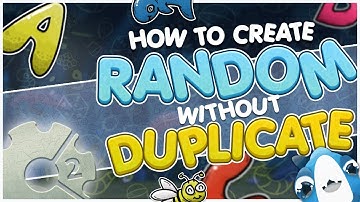 Tutorial Random Tanpa Perulangan ID - Membuat Game Construct 2 Tutorial Indonesia