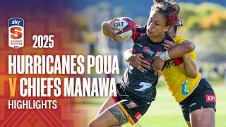 Hurricanes Poua vs Chiefs Manawa | Super Rugby Aupiki 2025 Round 5 Highlights