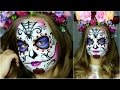 Sugar Skull Makeup for Kids — 🎃 Halloween Face Painting