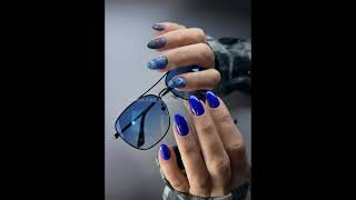 Аэрография в маникюре и педикюре 💙😍 #nails #аэрографиянаногтях #аэрография #обучениеаэрогоафии
