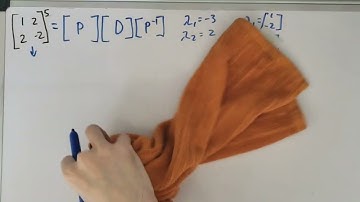 Matrix Exponentiation Using Diagonalization - Alexander Hawksley
