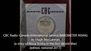 CBC Radio Canada Barometer Rising (a story of Nova Scotia in the first world war) 1960 screenshot 2