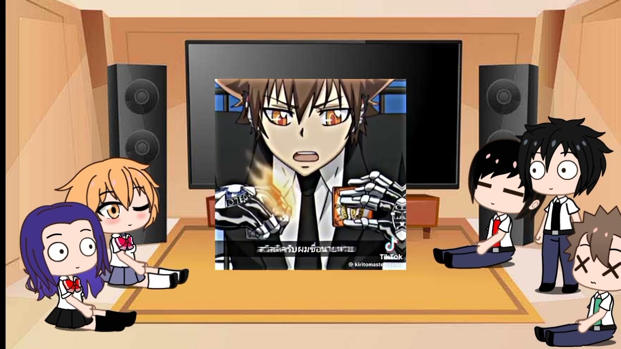tsuna classmates react to tsuna
