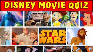 Disney Movie Quiz | Ultimate Disney Quiz ‍♀| Disney world