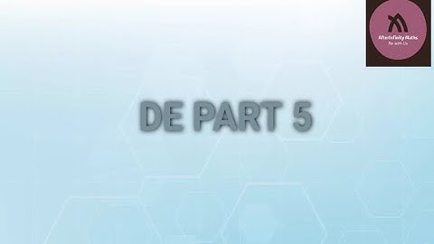 Differential Equation |Part 5| RU Entrance Exam PYQ| DU BHU CU IITJAM CSIR-NET GATE SET|2023