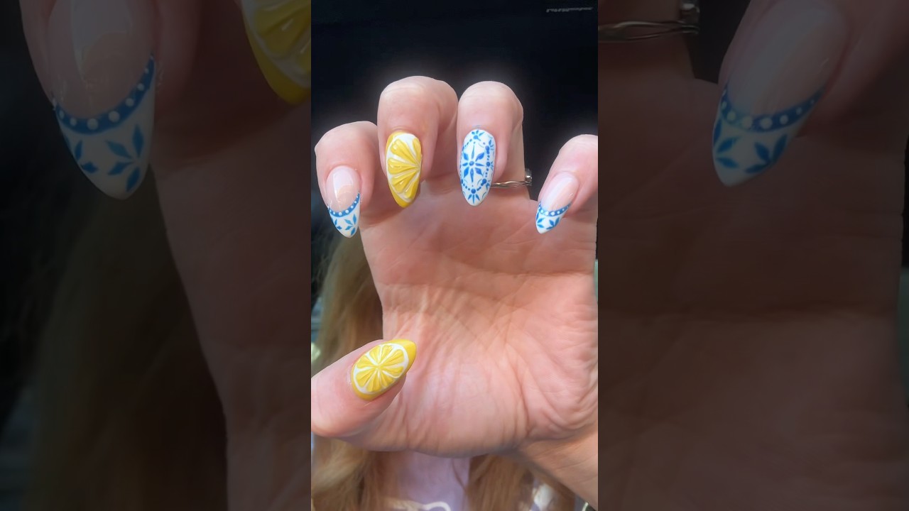 Lemon nails!