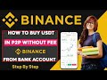 Binanace पर p2p से USDT कैसे Buy करे || How to buy USDT from Binance Exchange full Review in Hindi