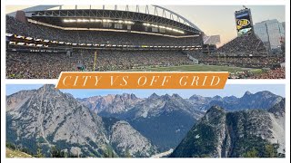 From city life to off grid in 1 week... ~vlog 8