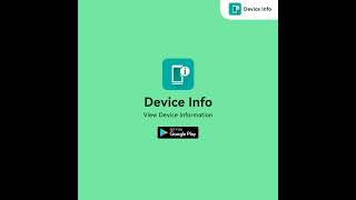 Device Info: View Device Information screenshot 4