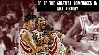 10 of the greatest comebacks in NBA history