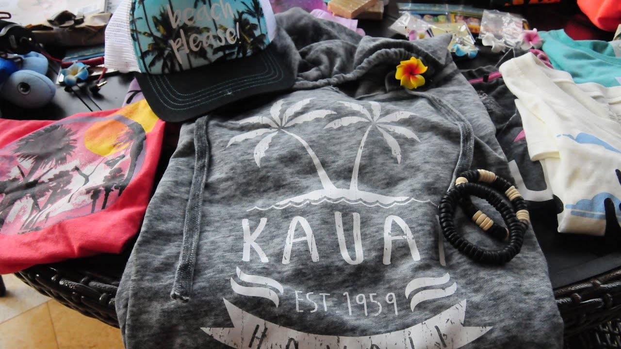 Hawaii Haul 2017 Kauai Souvenirs YouTube