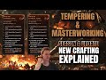 Crafting in diablo 4 tempering  masterworking explained  season 4 update