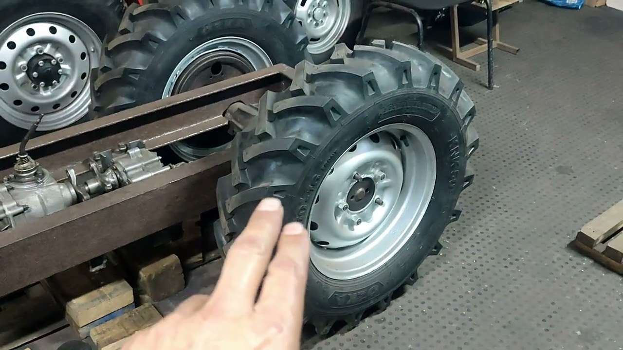 Мини-трактор (новый проект) обзор трансмиссии.