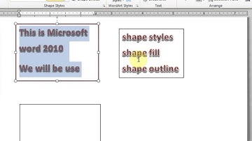 Lesson  58 Insert Text Box Part 3 Microsoft Office Word 2007 2010 Free Tutorial Urdu Hindi Video Tra