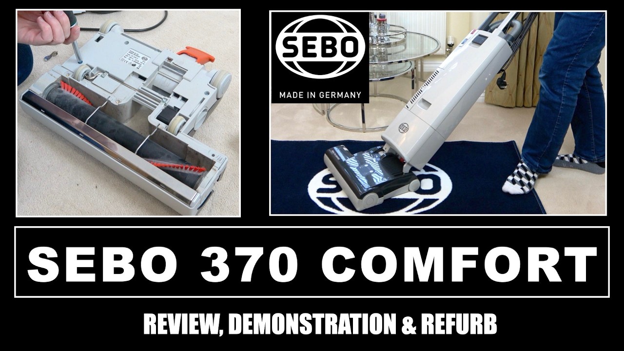 Обзор, демонстрация и информация о восстановлении пылесоса Sebo 370 Comfort