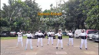 Senam Kreasi Bang Toyib#EdisiLebaran#MohonMaafLahirBatin#