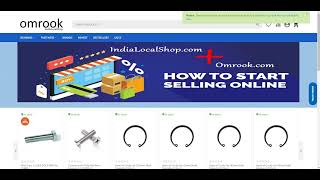 Omrook seller Registration Indian Local Shop Platform screenshot 5