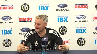 Press Conference Bradley Carnell After Of The Unions Home Match Against New York City Fc