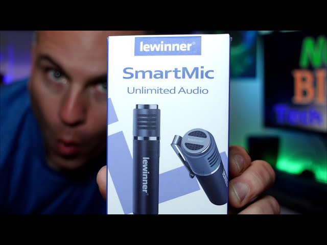 Lavalier Micrófono SmartMic inalámbrico Bluetooth para iPhone y