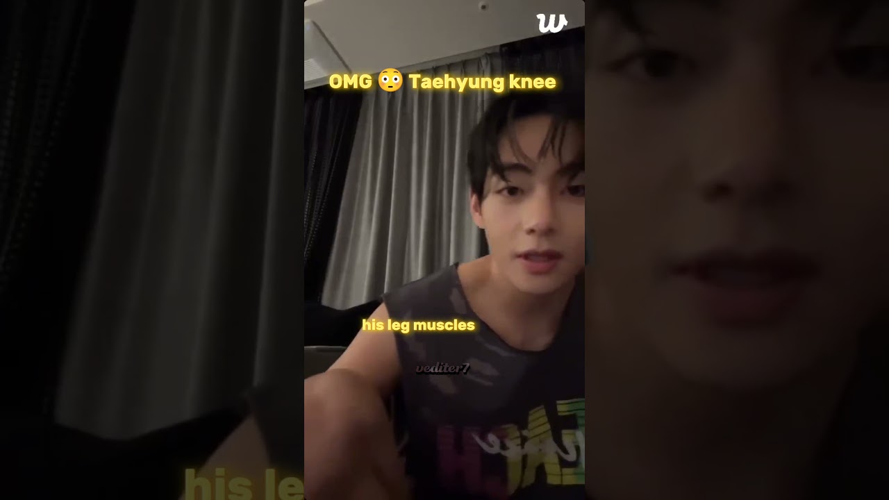 мускулы тэхёна 