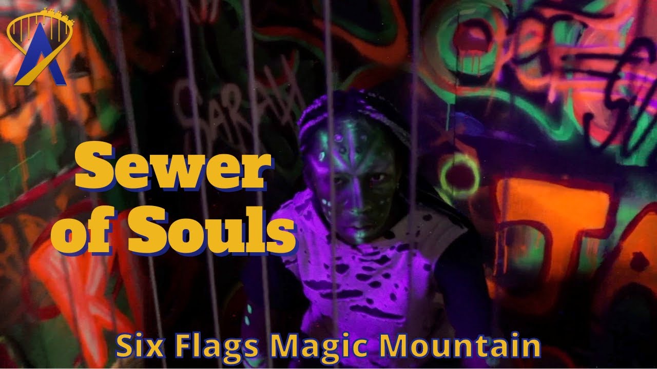 Sewer of Souls Haunted House at Fright Fest Extreme 2024 at Six Flags Magic Mountain