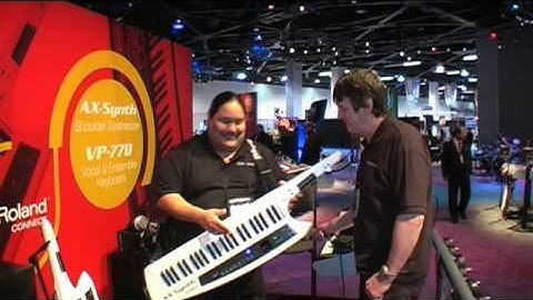 Roland AX Synth - NAMM 2009