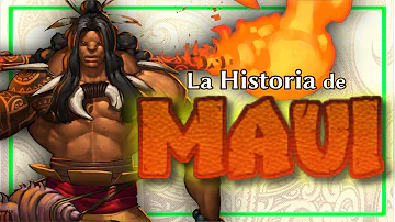 ¿De qué dios es hijo Maui?