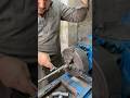 Handmade Compression Spring on Vintage Old Lathe Machine | Simple Iron Wire Spring Making #shorts