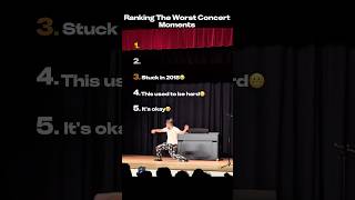 Ranking The Worst Concert Moments