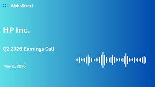 HPQ Stock | HP Inc.  Q2 2026 Earnings Call