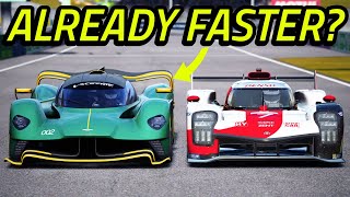 Is The Aston Valkyrie Faster Than A WEC Hypercar?