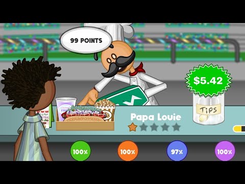 Papa's Hot Doggeria To Go!: Unlocking Papa Louie (Rank 65, Easter