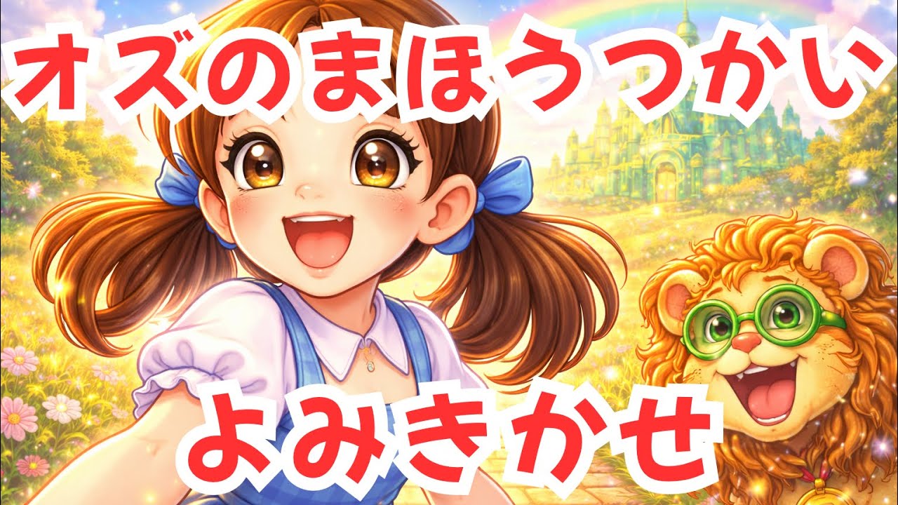 オズのまほうつかい【絵本読み聞かせ】【寝かしつけ】【低音ボイス】