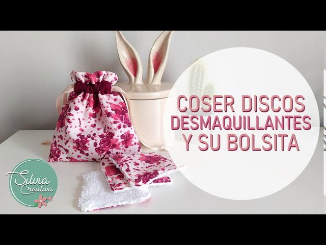 TOALLAS DESMAQUILLANTES REUTILIZABLES, BALACA y bolsita/KIT DESMAQUILLANTE  PROYECTO ECOLOGICO 