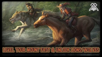 How To Level Your Riding Skill FAST & Unlock Mounts (New World: Aeternum)