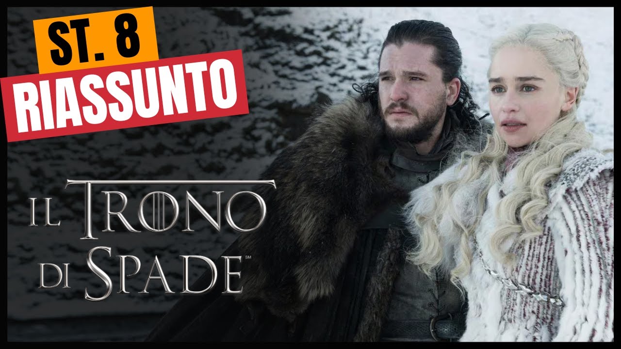 Riassunto Il Trono di Spade - Stagione 8 - YouTube
