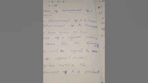 Engineering Mathematics II - MS8251( Unit 1 - Matrices ) - Important one and two Marks.