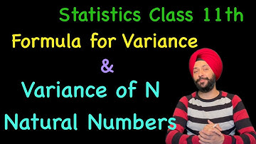 Formula for Variance | Mean and Variance of 