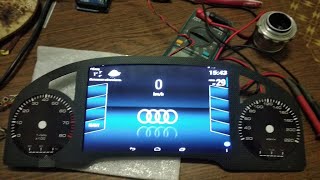 Audi 80 LCD panel